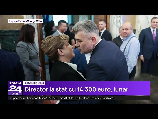 Statul la stat. Averea primită de la stat. Șefa CNI, uimită de salariul ei: „Aoleu, mult”