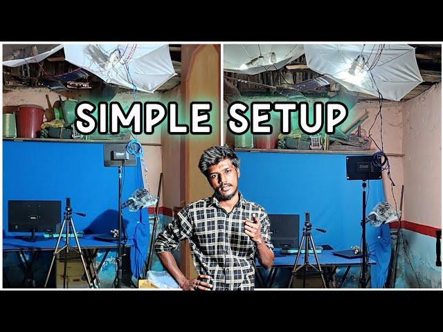 Youtube Studio setup low budget | Actually Starting Youtube Studio setup low budget