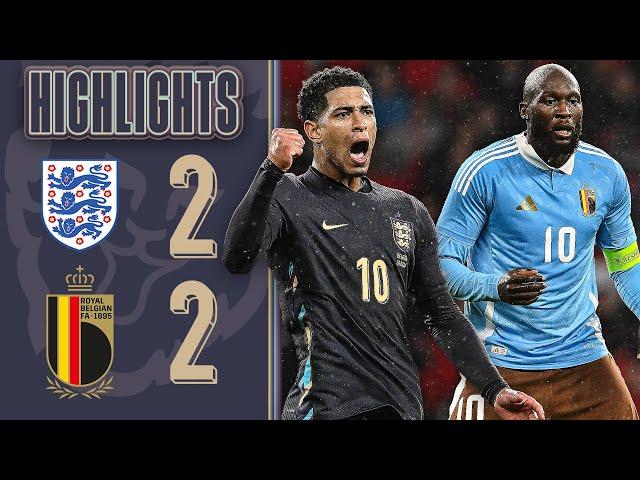 England 2-2 Belgium | Bellingham Scores Last Kick Of The Game! | Highlights