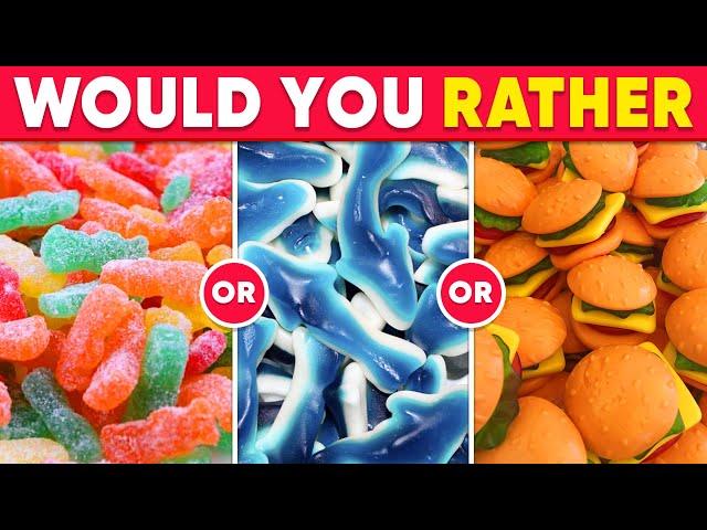 Would You Rather - Ultimate Sweets Edition  Quiz Galaxy