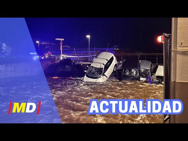 ¡ÚLTIMA HORA EN CATALUNYA! Se desborda la riera de CADAQUÉS por lluvias intensas