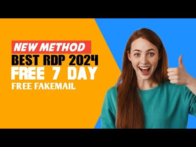 HOW TO CREATE FREE RDP 7 DAY 2024 | FREE FAKEMAIL CLOUDSIGMA