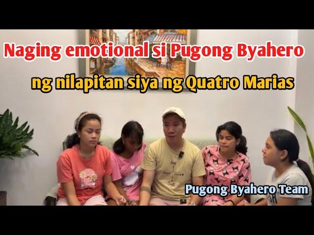 PUGONG BYAHERO SINUGOD NG QUATRO MARIAS HABANG NAKALIVE