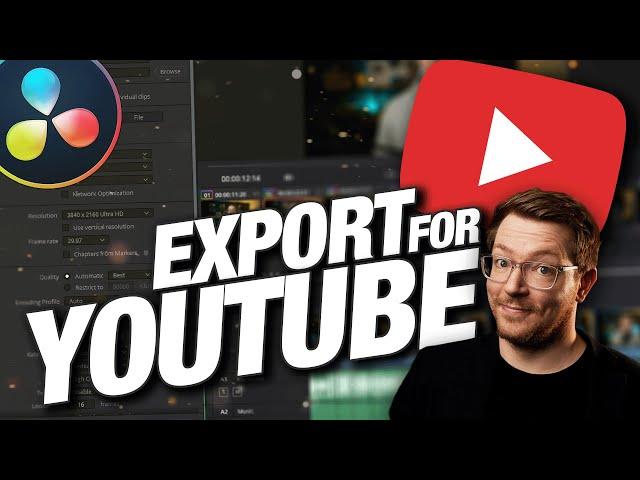 Keep it SIMPLE! Davinci Resolve 18 free Render Settings for YOUTUBE!