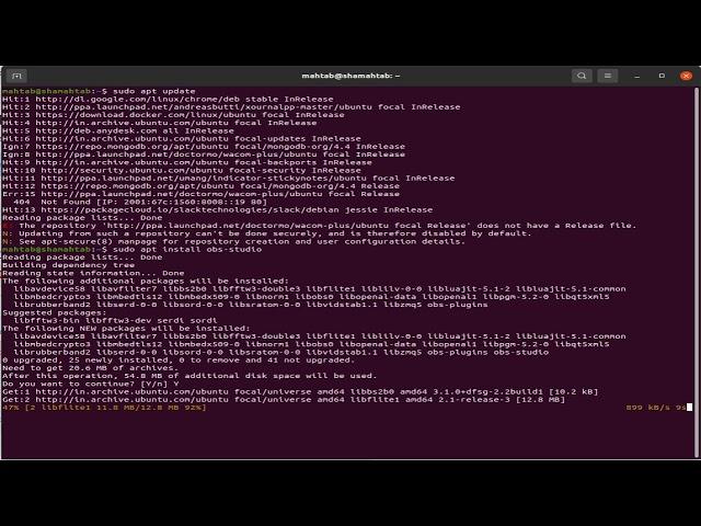 How to Install OBS on Ubuntu | Install OBS from Ubuntu Package Server