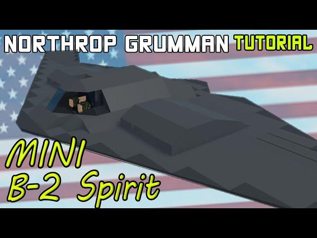 Mini "B-2" Spirit Bomber | Plane Crazy - Tutorial