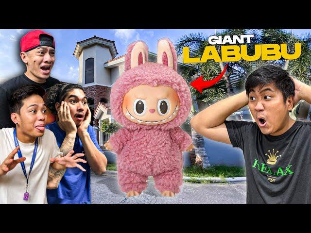 GIANT LABUBU sa BG House!