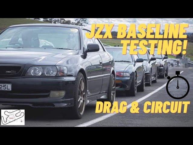 Are they fast? Stock Toyota chaser Drag race and track day testing. 1jzgte turbo jzx100 tourer V