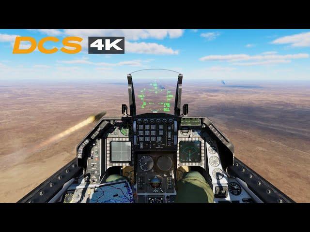 F-16C Gulf War Close Air Support | 4K Max Graphics DCS World