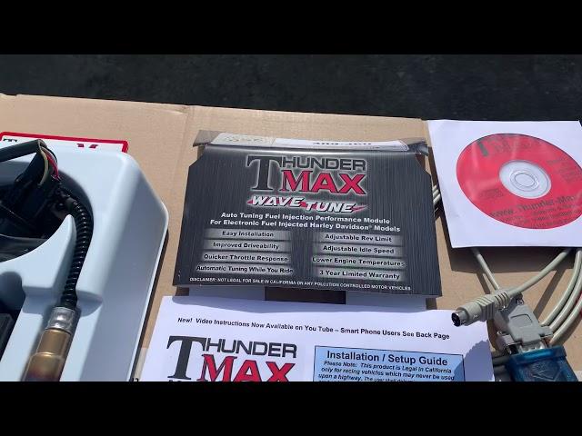 ThunderMax 309-360 Harley Davidson auto tuning ECU gives awesome power @CustomCruisersLimited