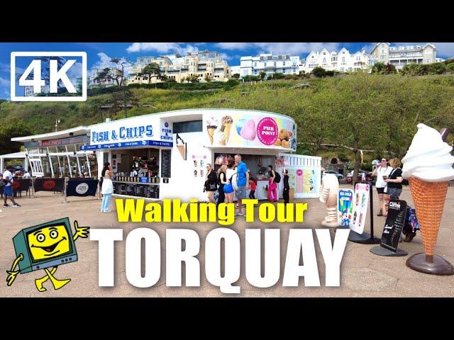 Torquay - Devon UK - 4K Walking Tour - June 2023