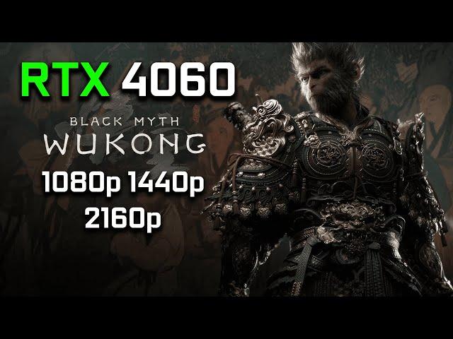 Black Myth Wukong: RTX 4060 8GB | 1080p - 1440p - 2160p | DLSS FG