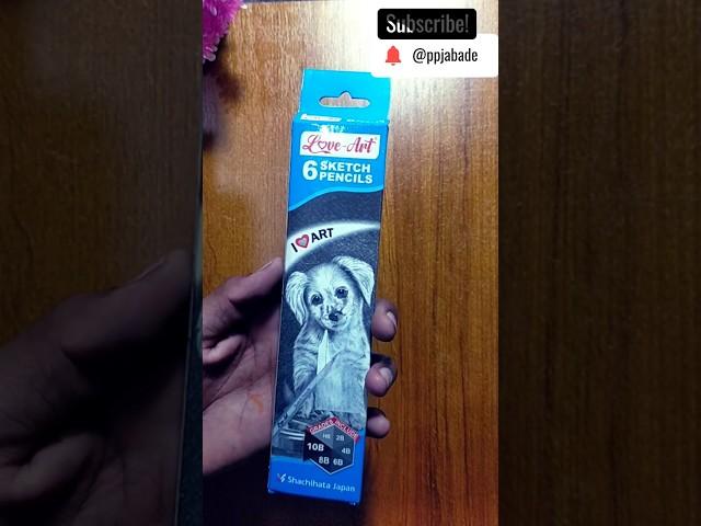  unboxing video is ART LINE PENCIL first time 