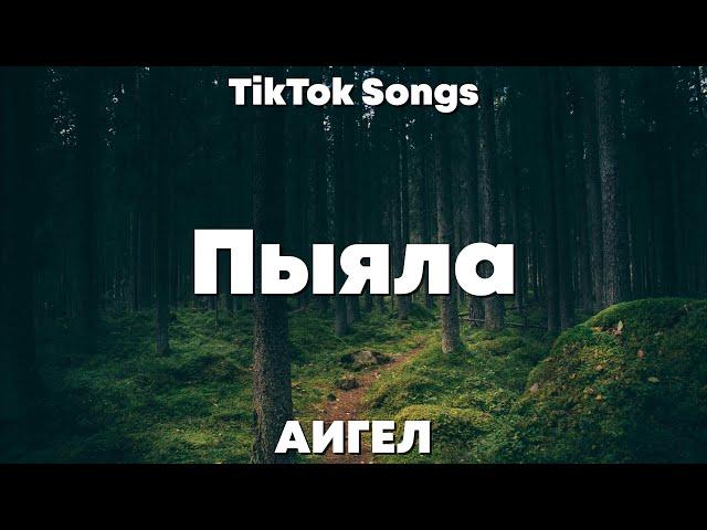 Пыяла - АИГЕЛ (Текст) - TikTok Song