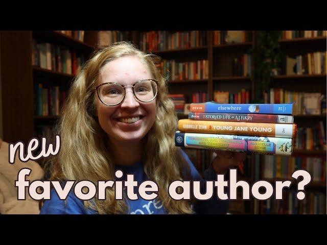 CAN I FIND A NEW FAVORITE AUTHOR? || Gabrielle Zevin reading vlog