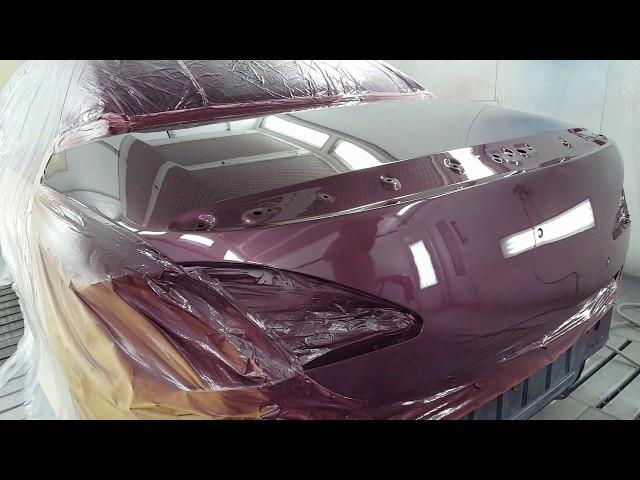 Car Painting: quick job mirror finish