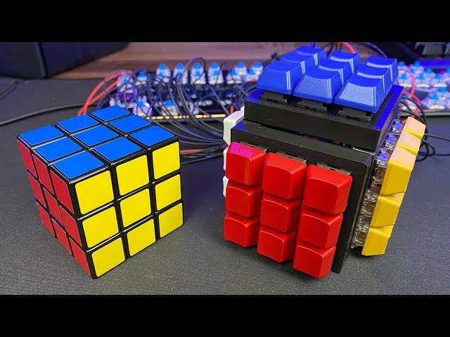 Building a Rubik's Cube Keyboard!