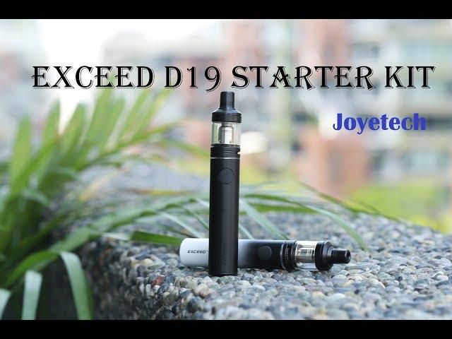 SET UP& USE - Joyetech Exceed D19 Starter Kit, best starter kit for you!