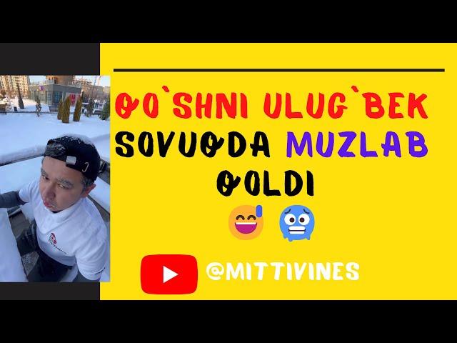 Mittivine | Qo`shni ULUG`BEK sovuqda muzlab qoldi 