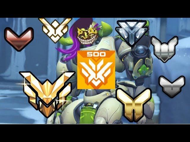 These ranks are so mixed.. Overwatch competitive plays