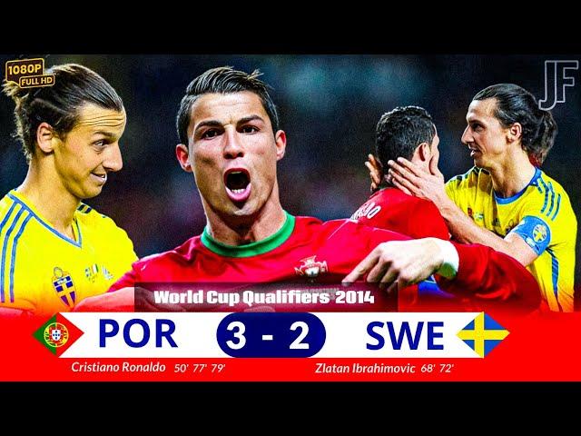 HISTORIC HAT-TRICK, RONALDO CRUSHES IBRAHIMOVIC'S DREAMS AND ELIMINATES SWEDEN!