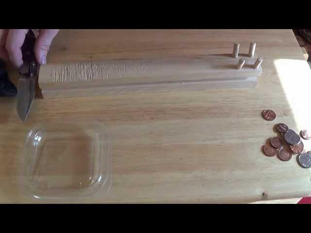 Нож KIZER 4412  рез каната.