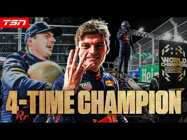 MAX VERSTAPPEN WINS HIS 4TH STRAIGHT F1 WORLD CHAMPIONSHIP