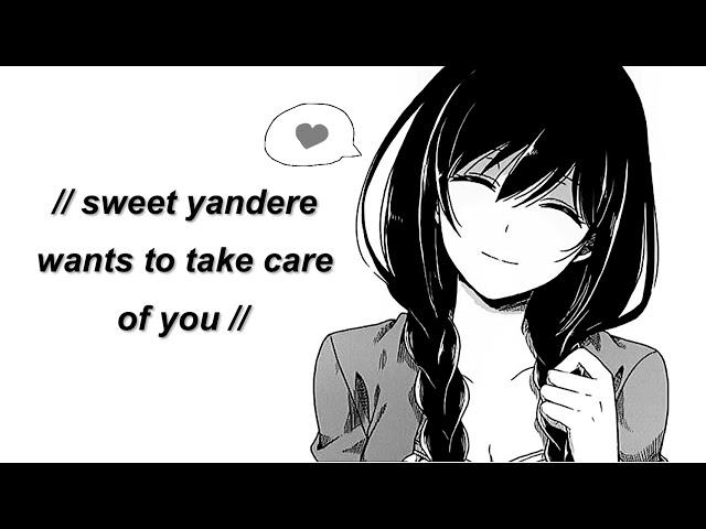 Sweet yandere girl wants to take care of you~  [F4A] [ASMR] [Depressed listener?] [Caring yandere]