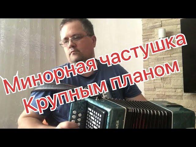 Минорная частушка на гармони / Показываю крупным планом