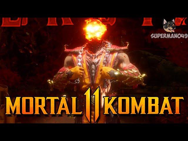 AMAZING Scorpion TOASTY Brutality Combo Finish! - Mortal Kombat 11: "Scorpion" Gameplay