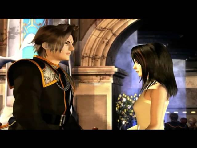 Final Fantasy VIII - Squall and Rinoa Ballroom Dance Scene HD