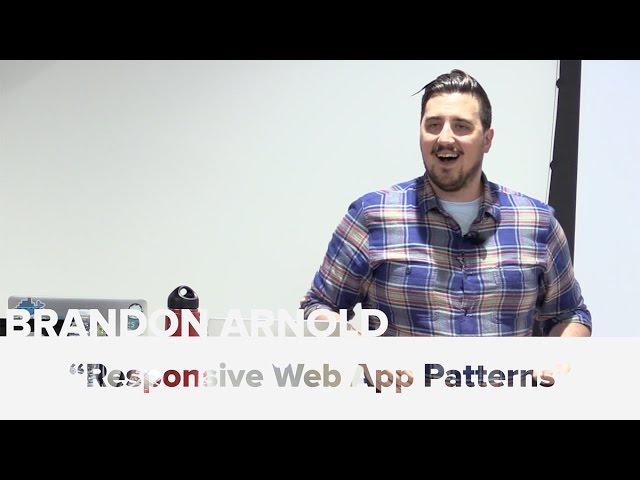 Responsive Web App Patterns