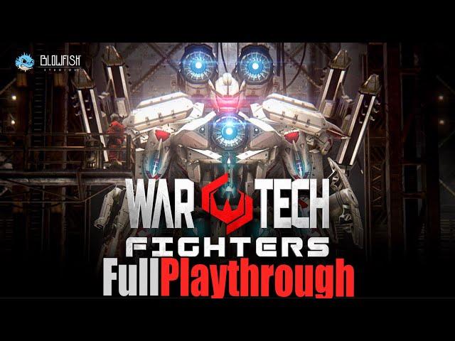 War Tech Fighters Full Playthrough 2019 (Hard) Longplay