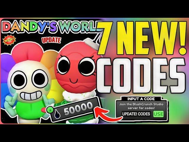 ️CHRISTMAS!CODES!️DANDY'S WORLD ROBLOX CODES 2024 - DANDYS WORLD CODES 2024