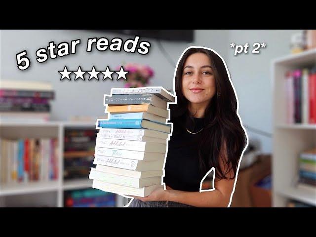 every book i've given 5 stars *pt 2* | my updated 5 star reads!