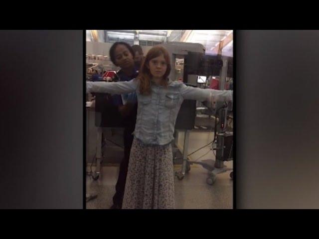 10-Year-Old Girl Upset Over TSA Agent Pat Down: 'I Felt Like Screaming'