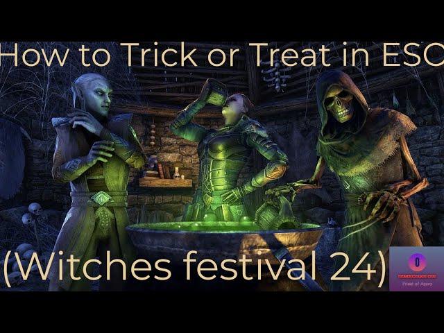 How to Trick or Treat in ESO (Witches Festival 24)