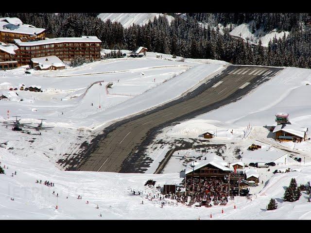 Incredible Airports 06 | Courchevel Altiport, France | The Runway on a Hill |