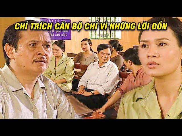 Cán bộ xã bị CHỈ TRÍCH chì vì những lời ĐÀM TIẾU của KẺ TIỂU NHÂN | Bí Thư Tỉnh Ủy | VFC Official