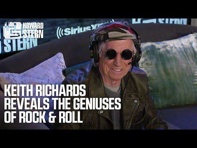 Keith Richards Names the Top 5 Geniuses in Rock & Roll (2023)