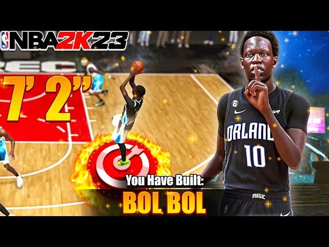 This 7' 2" Bol Bol build is UNGUARDABLE in NBA 2K23