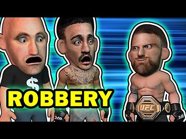 Max Holloway got ROBBED vs Alexander Volkanovski UFC 251