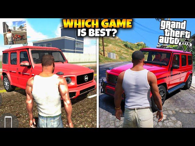 INDIAN BIKE DRIVING 3D VS GTA 5  | INDIAN BIKE DRIVING 3D | GTA 5