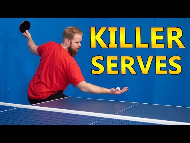 Greatest Ping Pong Serves and Shots