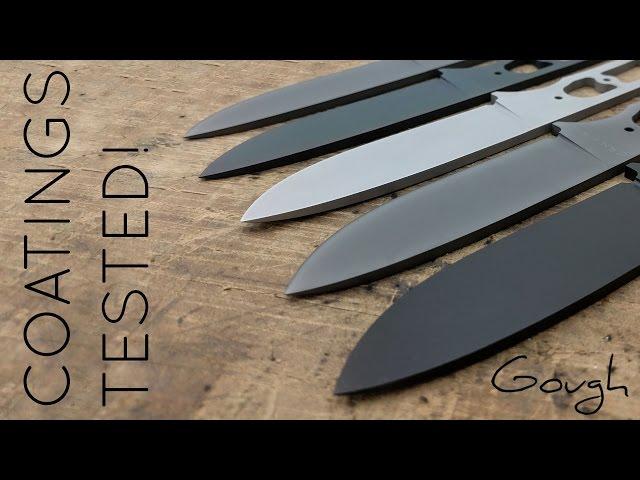 Knife coating showdown! 6 different blade coatings tested.