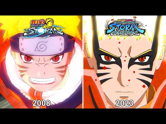 Naruto Ultimate Ninja Storm 1 - Connections! All Naruto Awakenings & Ultimate Jutsus (4K 60FPS)