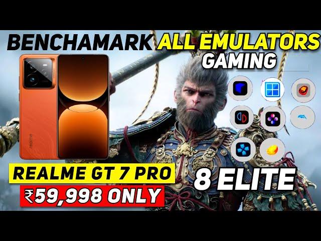 Realme GT 7 Pro Benchmark : - All Emulators Gaming Benchmark Winlator - Switch - Aethersx2 - Vita3k