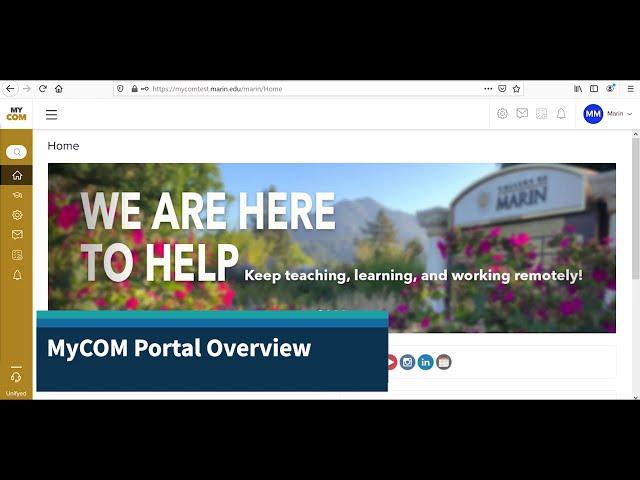 MyCOM Portal Overview