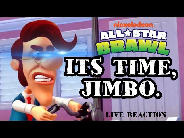 HUGH NEUTRON REACTION [Jenny and Rocko too] (Nickelodeon All-Star Brawl)
