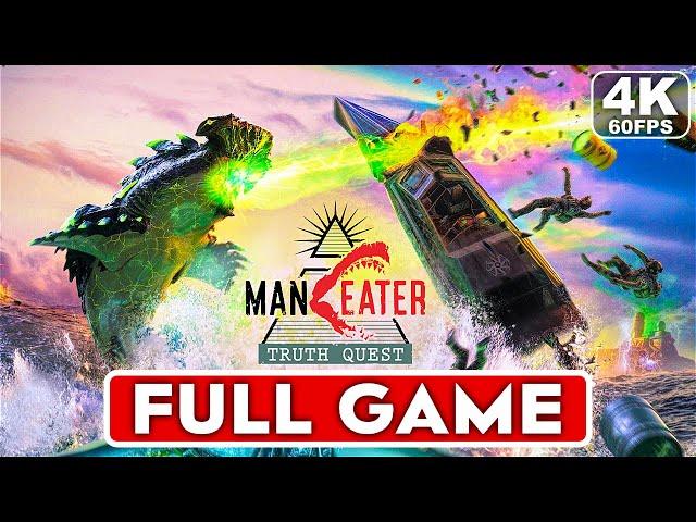 MANEATER TRUTH QUEST DLC Gameplay Walkthrough Part 1 FULL GAME [4K 60FPS PC] - No Commentary